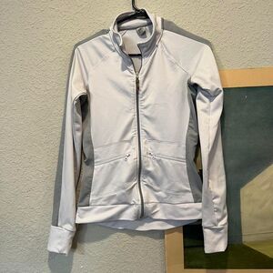 ALO YOGA COOLFIT ZIP UP YOGA JACKET SIZE SMALL